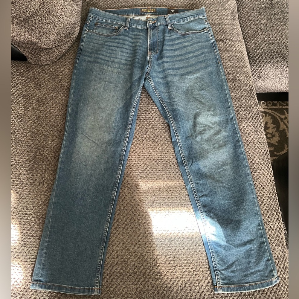 36x30 Ring of Fire Slim Jeans